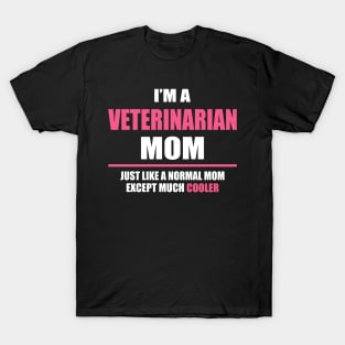 Cool Veterinarian Mom, Funny Mother's Day Gift T-Shirt